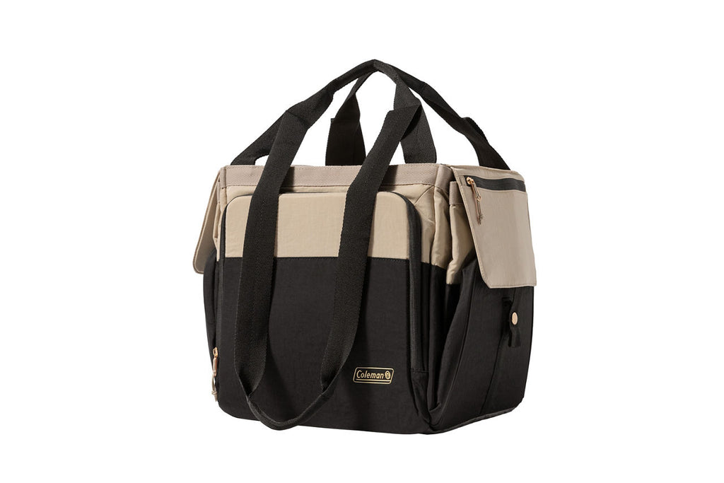 Coleman Now 24-Can Tote Cooler | Beige & Black