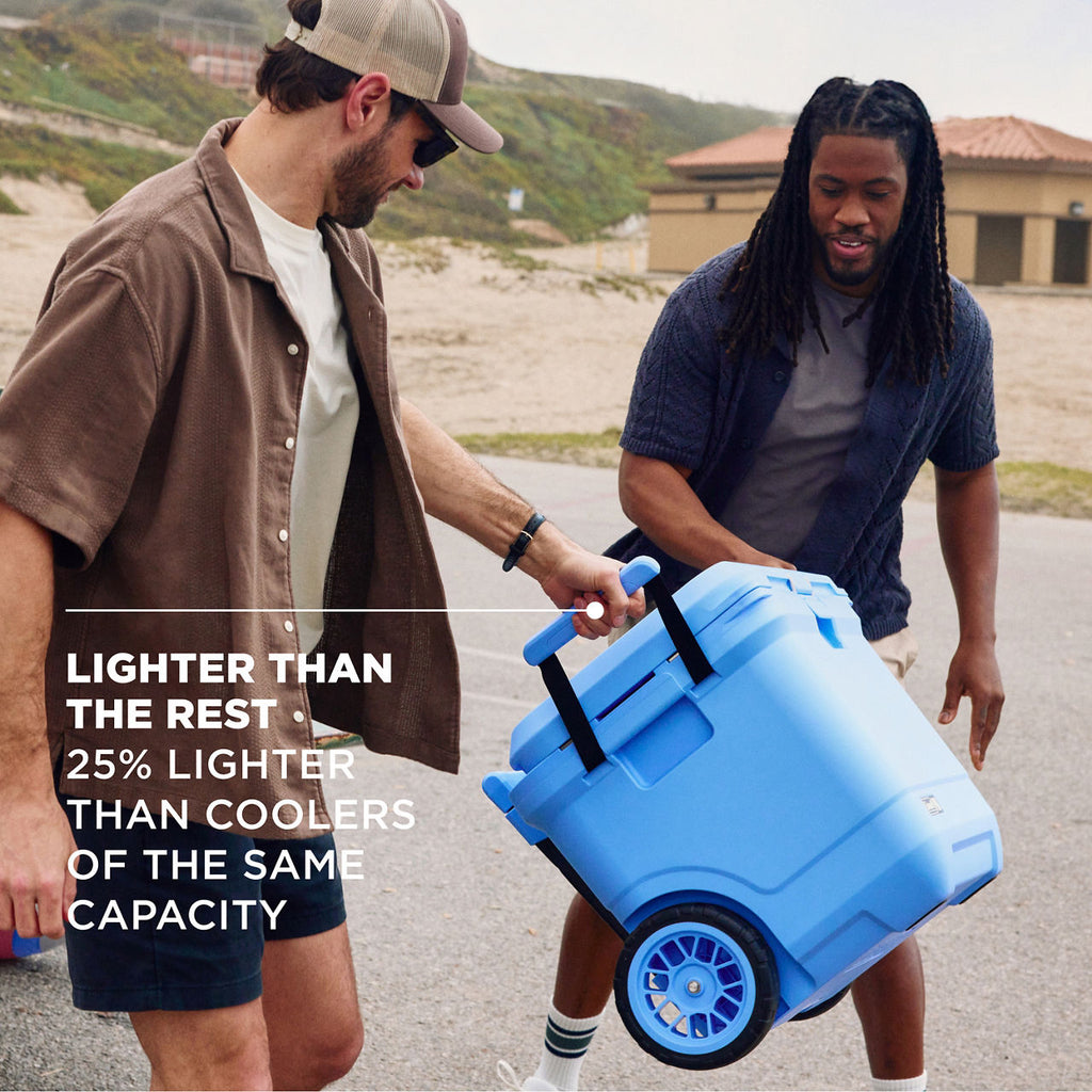 Coleman® Pro 55-Quart Wheeled Hard Cooler | Blue Sky