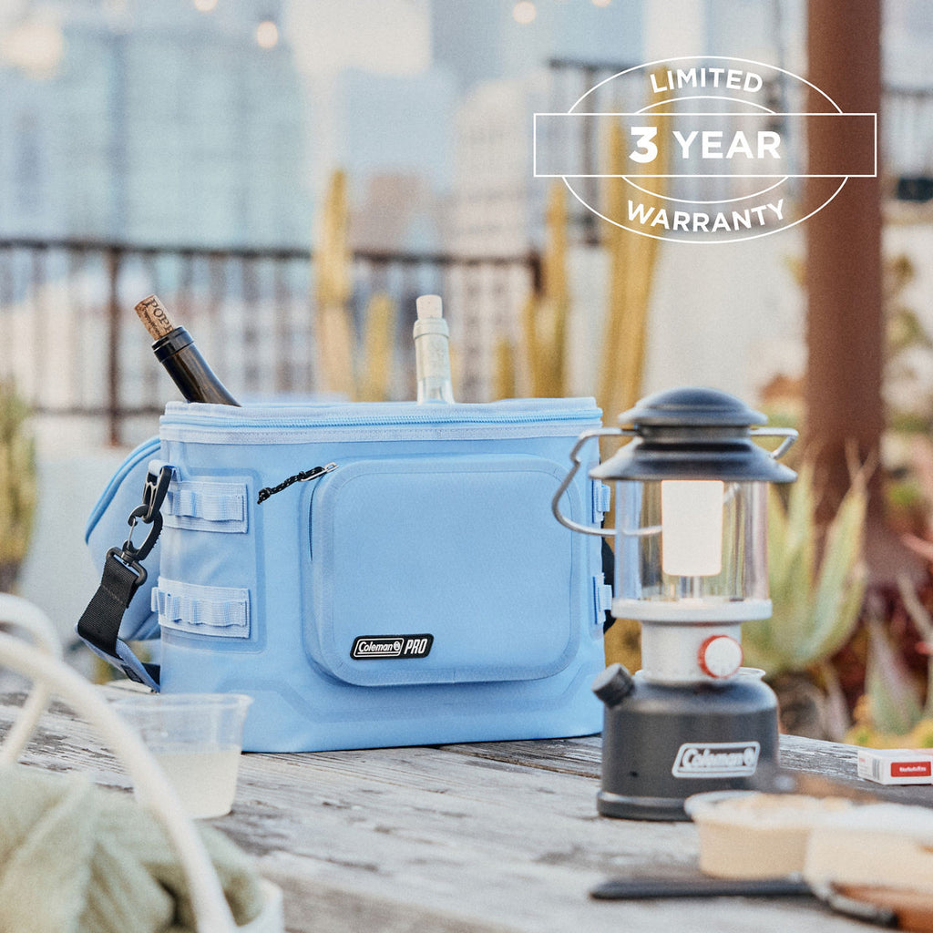 Coleman® Pro 24-Can Soft Cooler | Blue Sky