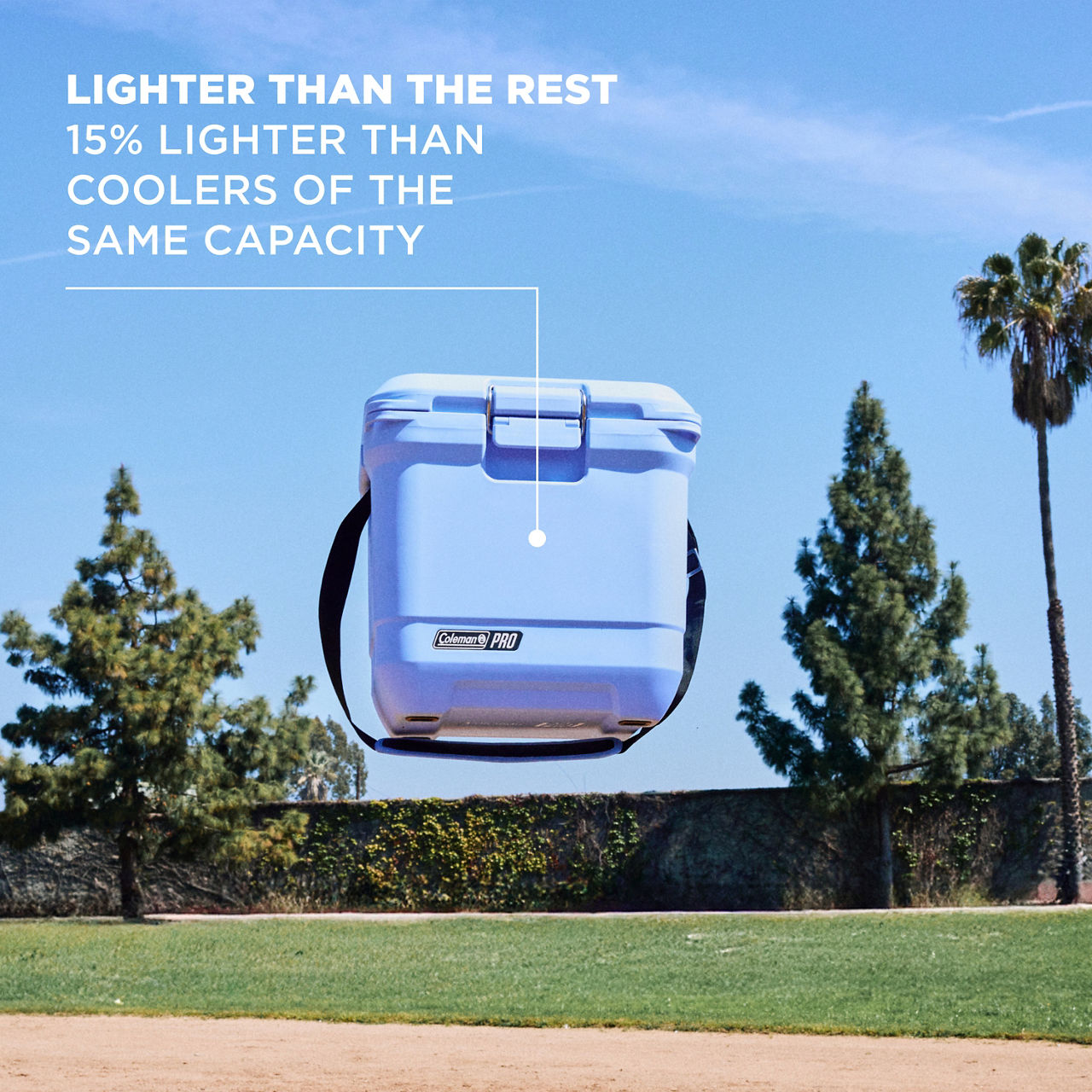 Coleman® Pro 25-Quart Hard Cooler | Blue Sky
