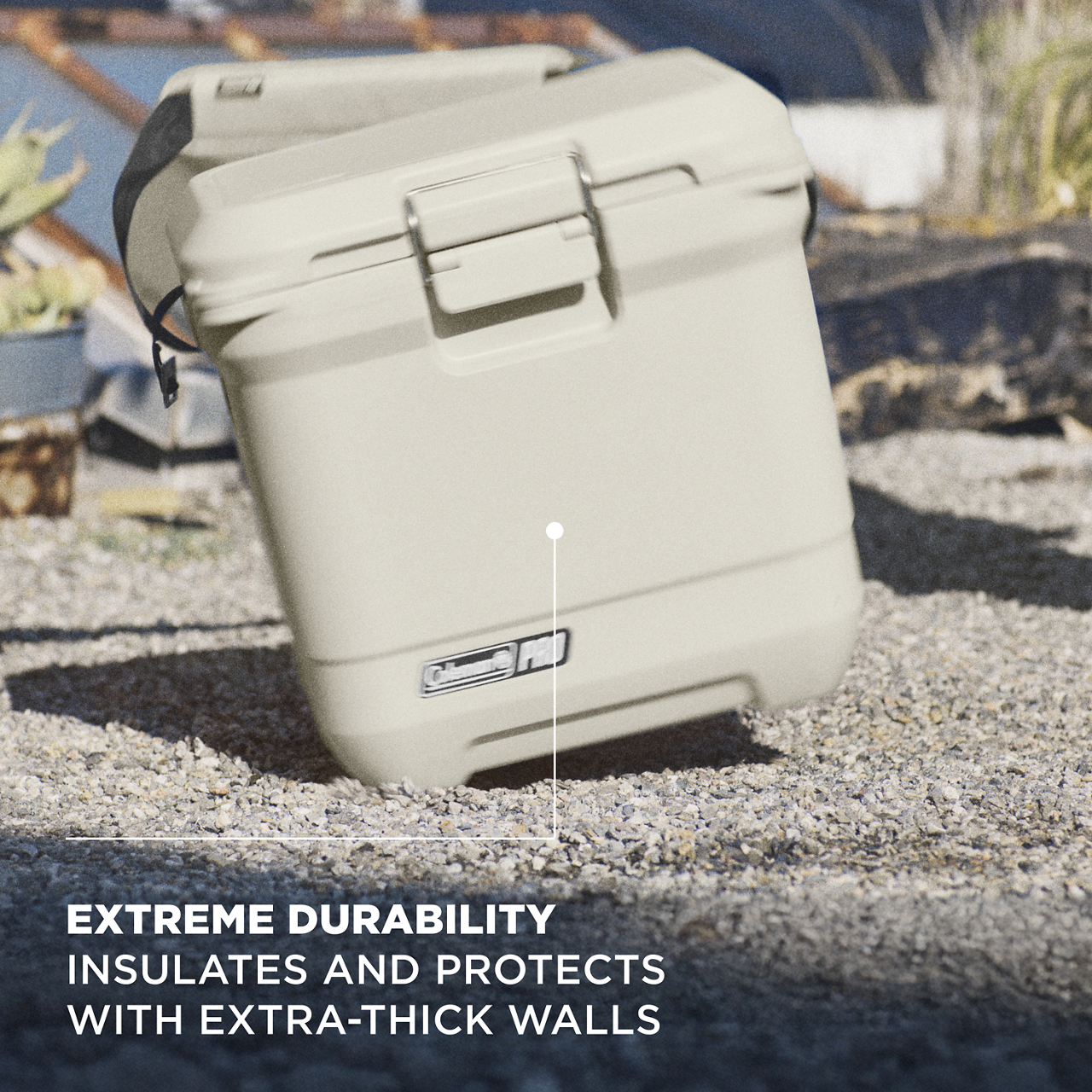 Coleman® Pro 25-Quart Hard Cooler | Desert Sand