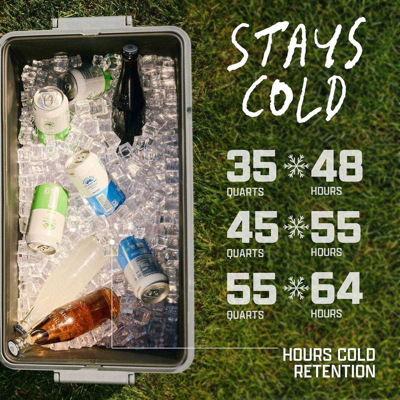 Coleman Snap 'N Go 35-Quart Collapsible Hard Cooler | Blue Sky