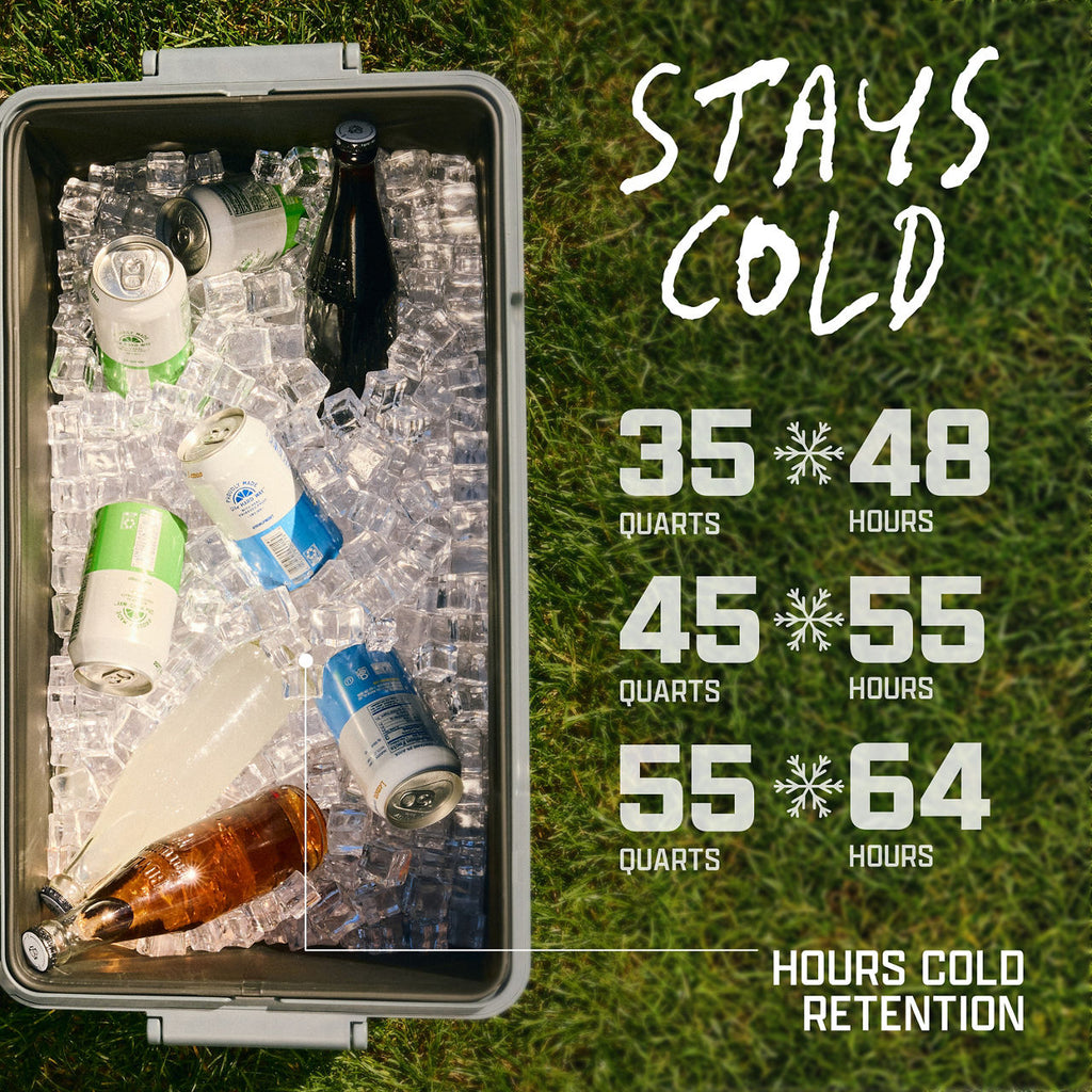 Coleman Snap 'N Go 45-Quart Collapsible Hard Cooler | Blue Sky