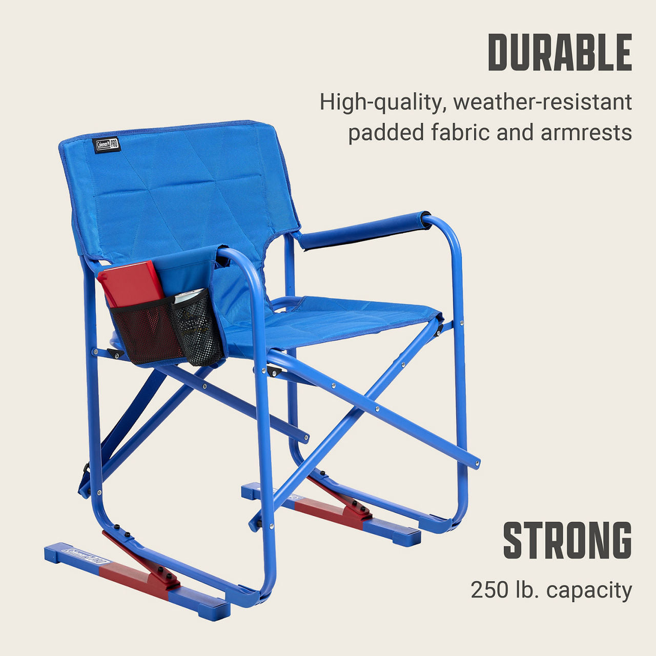 Coleman® Pro Rocker Chair | Neptune | Supports Up To 250 lbs