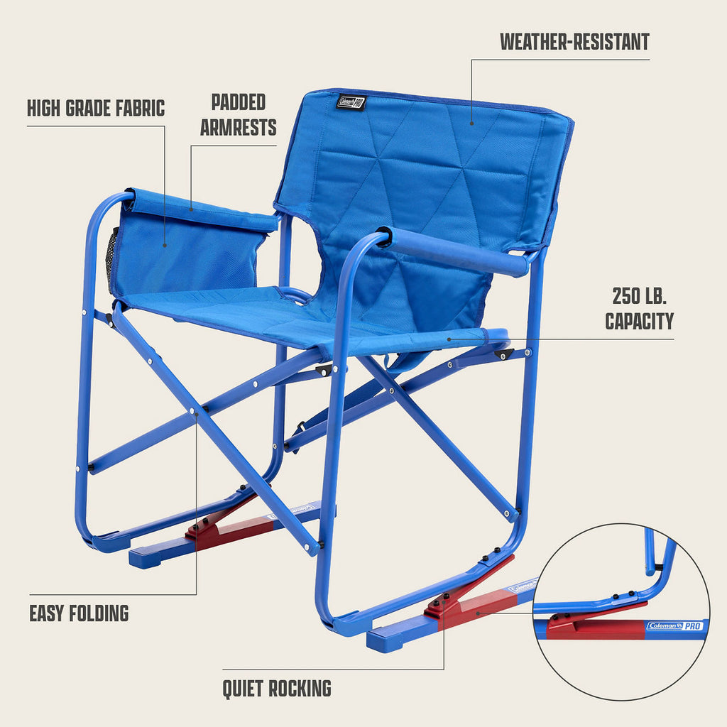 Coleman® Pro Rocker Chair | Neptune | Supports Up To 250 lbs