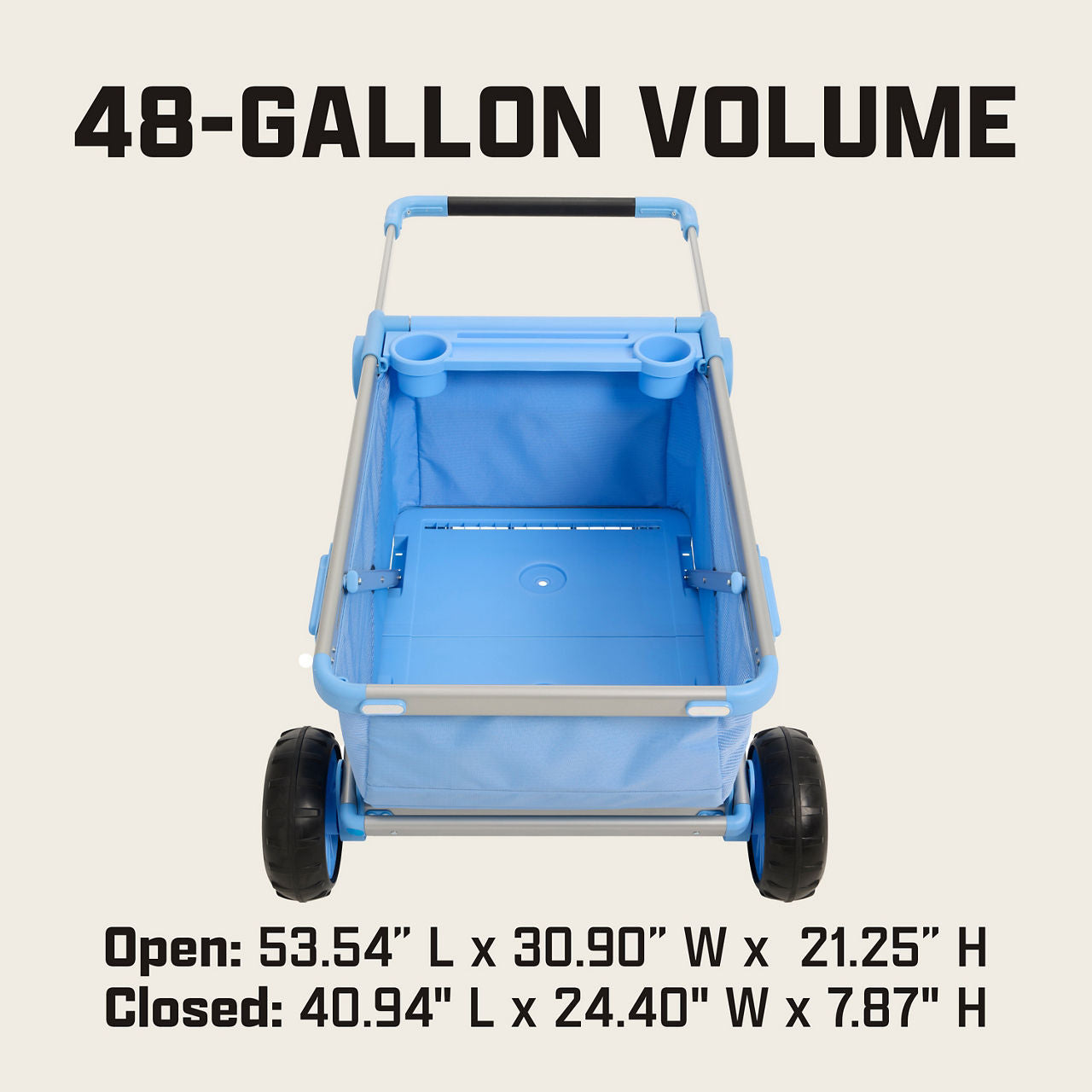 Coleman® Beach Wagon | Day Dream | Cup Holder
