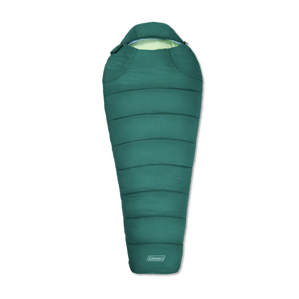 Coleman Cozy 30°F Sleeping Bag With Integrated Liner | Green