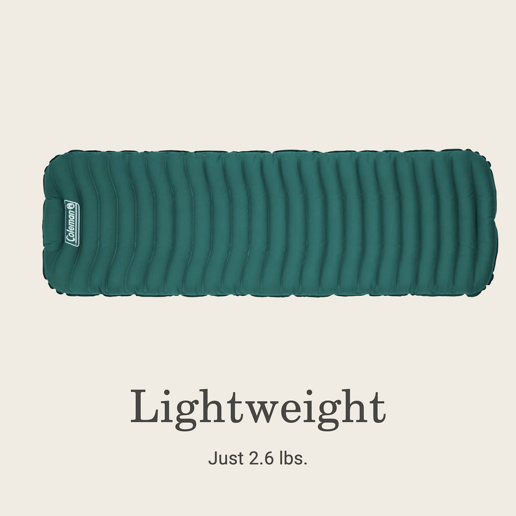 Coleman Cozy Inflatable Sleeping Pad | 73.62 | Teal Green
