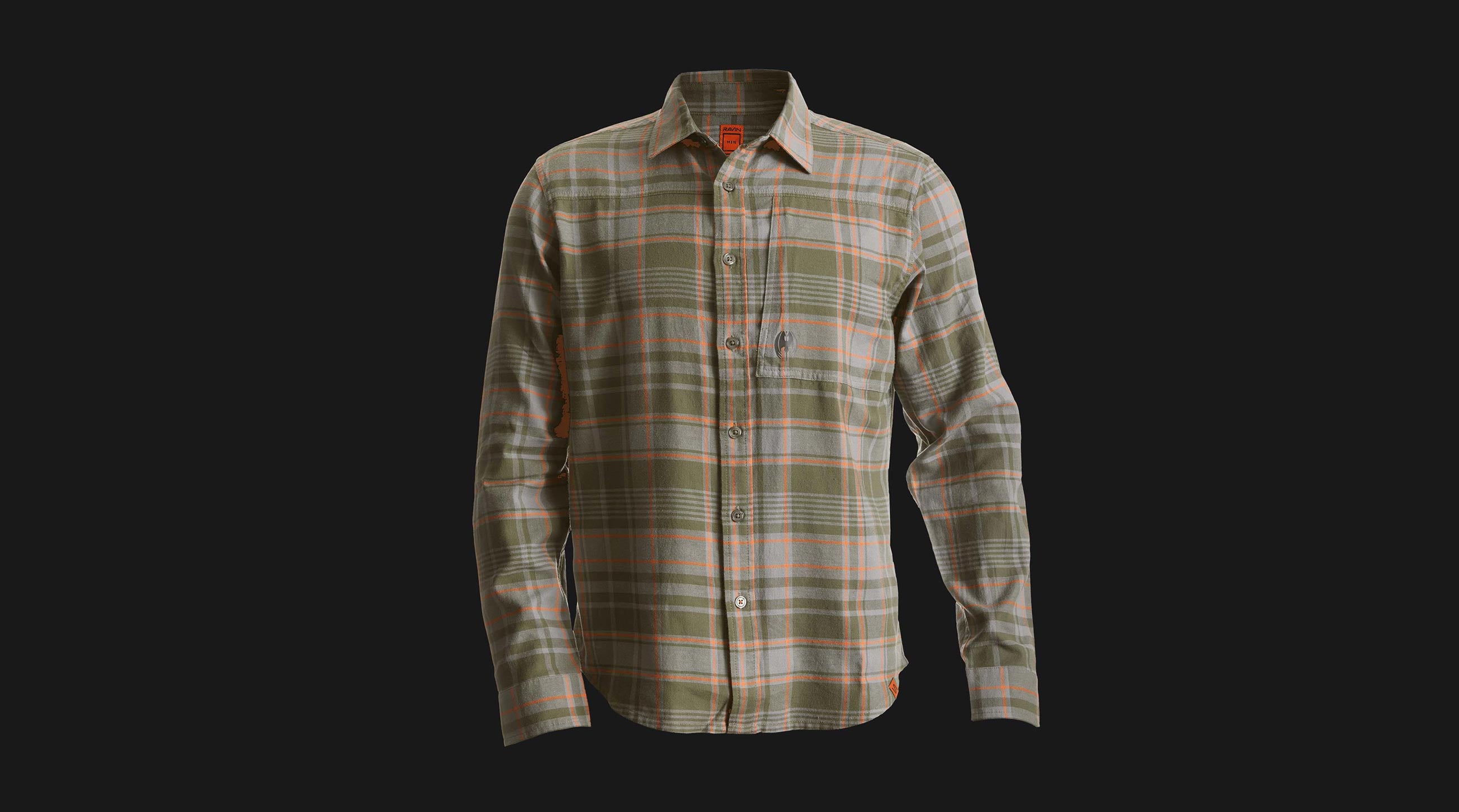 Ravin Flannel (Twig Plaid) 2XL
