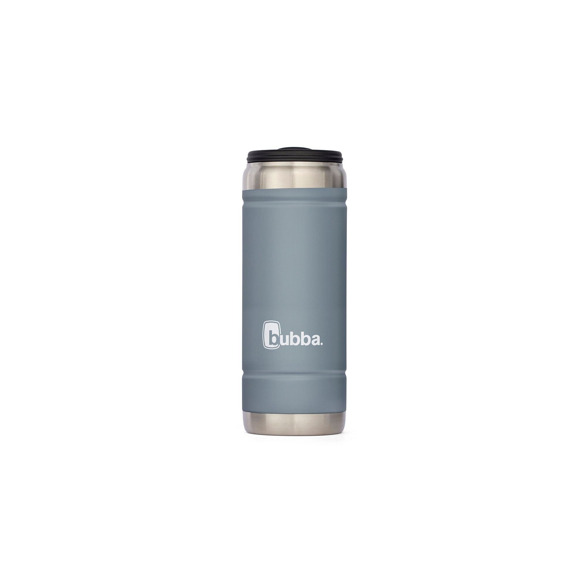 bubba Trailblazer Barware Stainless Steel Rubberized Tumbler | 18 oz | Bass & Pool Blue