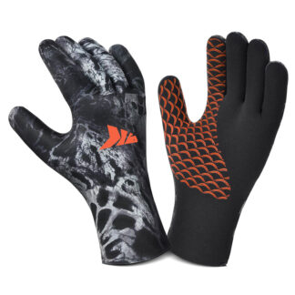 KastKing IceRiver Winter Fishing Gloves, Waterproof Warm Gloves