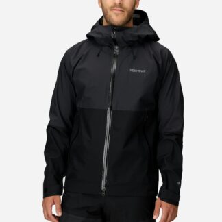 Marmot Men's Seeker GORE-TEX® C-Knit Rain Jacket in Black