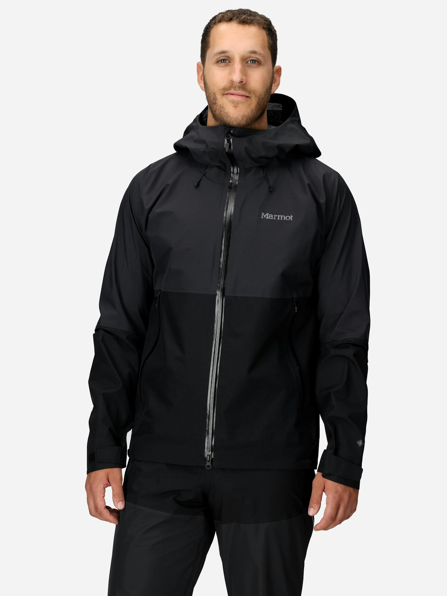 Marmot Men's Seeker GORE-TEX® C-Knit Rain Jacket in Black