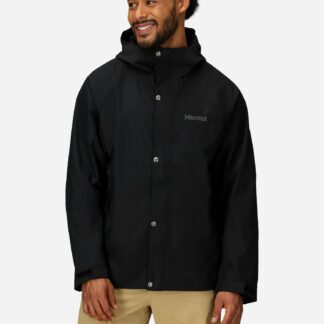 Marmot Men's Cascade Rain Jacket in Black