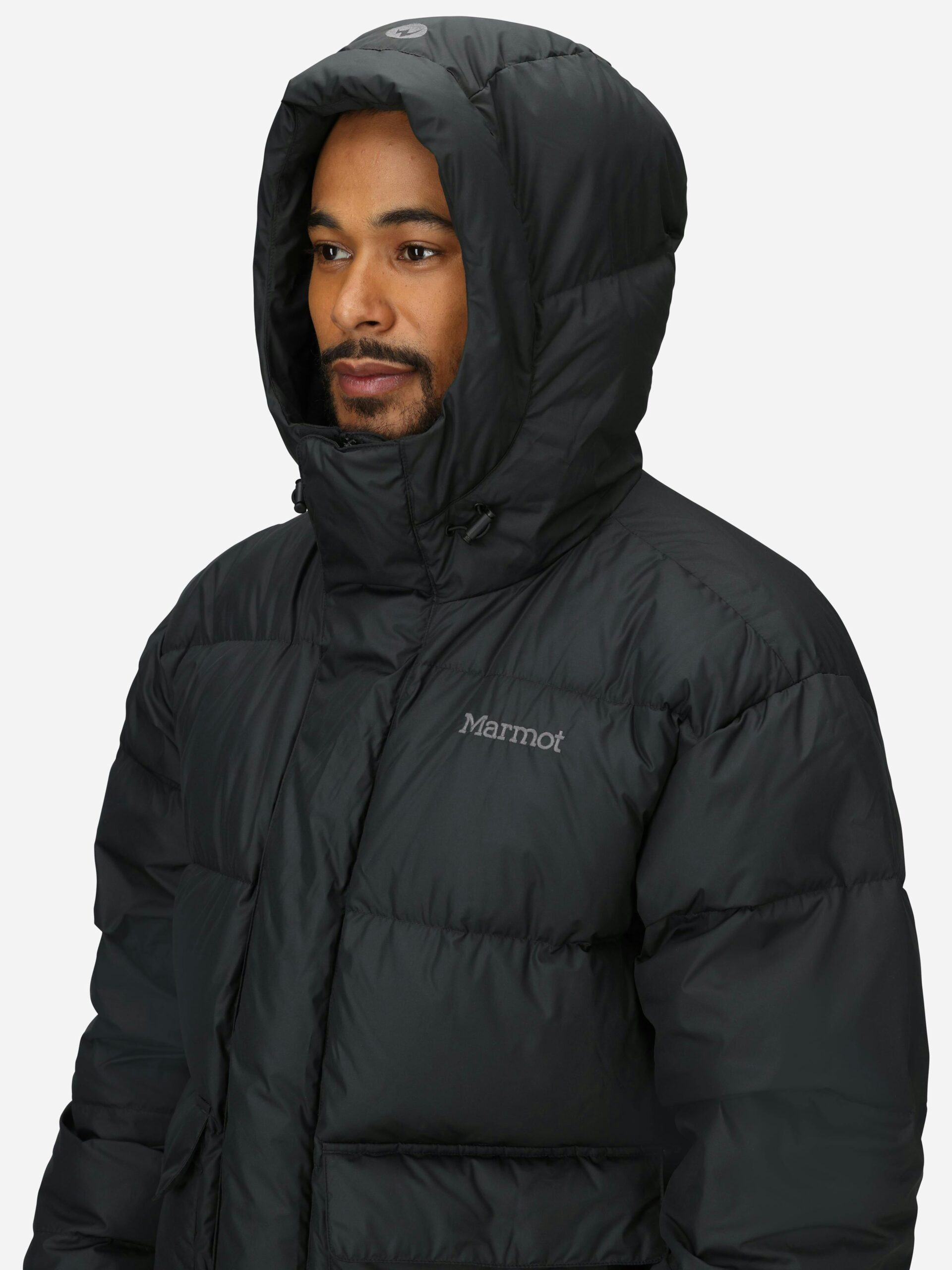 Marmot Men's Stockholm Down Jacket in Black - Image 6