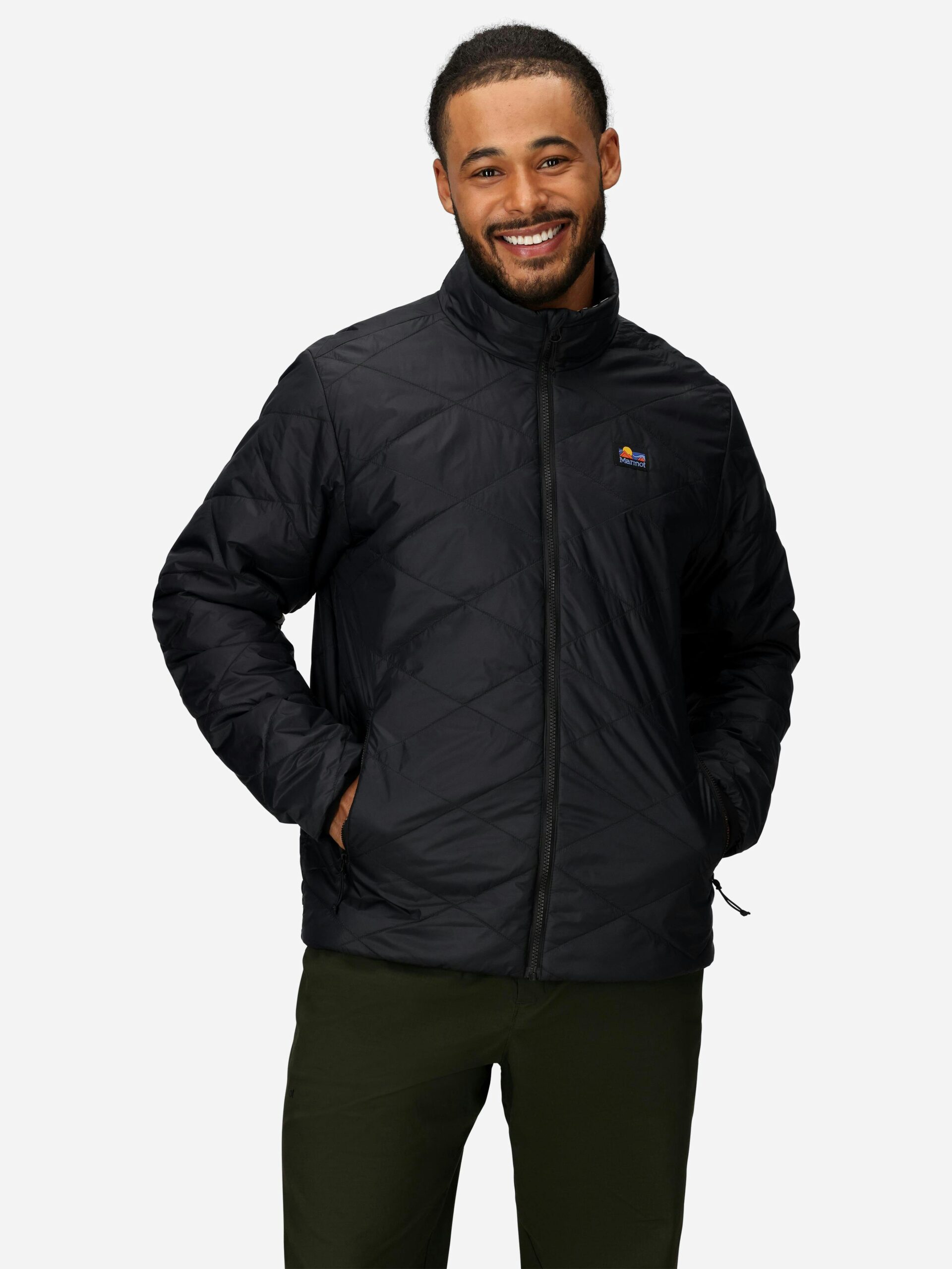 Marmot Men’s Onward Insulated Jacket in Black - Image 2