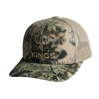 Richardson Camo Logo Snapback Cap - Desert Shadow