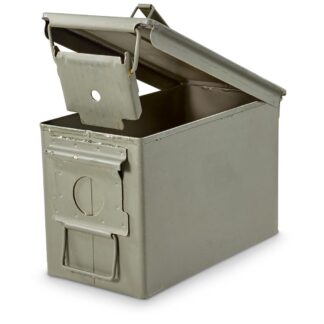 U.S. Military Surplus Waterproof M2A1 .50 Caliber Ammo Can, Used