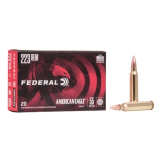 American Eagle, .223 Remington, FMJBT, 55 Grain, 20 Rounds