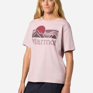 Marmot Women’s Coastal Short-Sleeve T-Shirt in Dust | Recycled Cotton