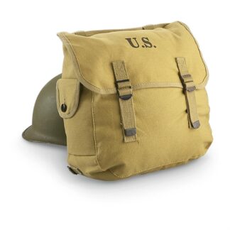 Reproduction U.S. Military M36 Musette Bag, Khaki