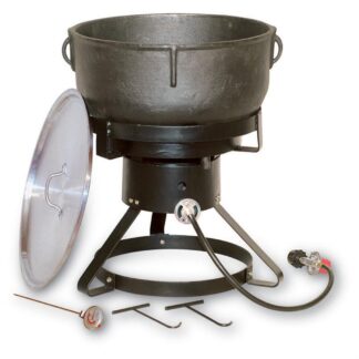 King Kooker® 17 1/2" Outdoor Propane Cooker with 10-Gallon Cast Iron Pot