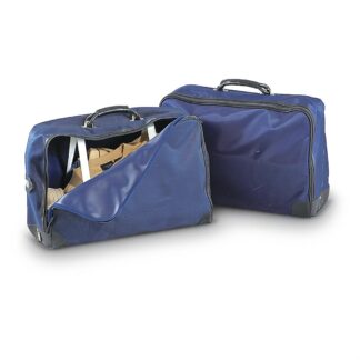 German Military Surplus Suitcases, 2 Pack, Used