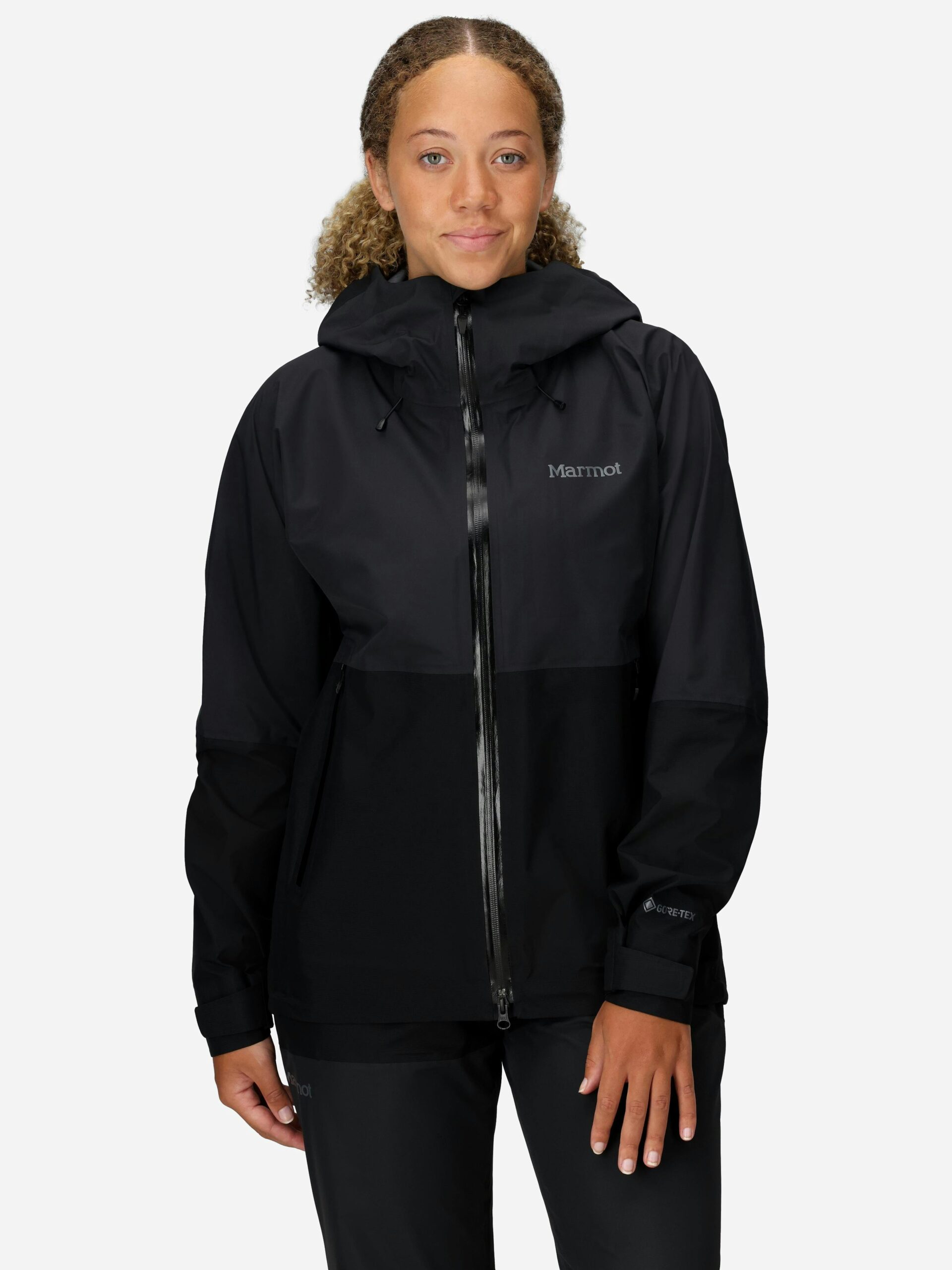 Marmot Women's Seeker GORE-TEX® C-Knit Rain Jacket in Black - Image 2