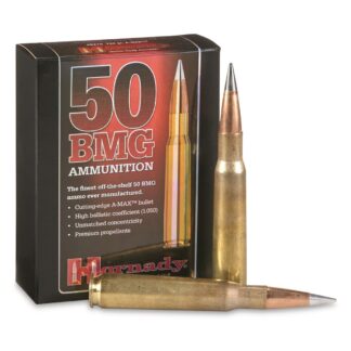 Hornady Match, .50 BMG, A-MAX, 750 Grain, 10 Rounds