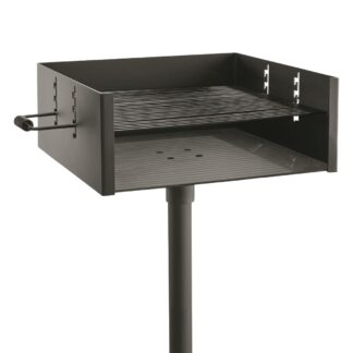 Guide Gear XL Heavy-Duty Park-Style Charcoal Grill