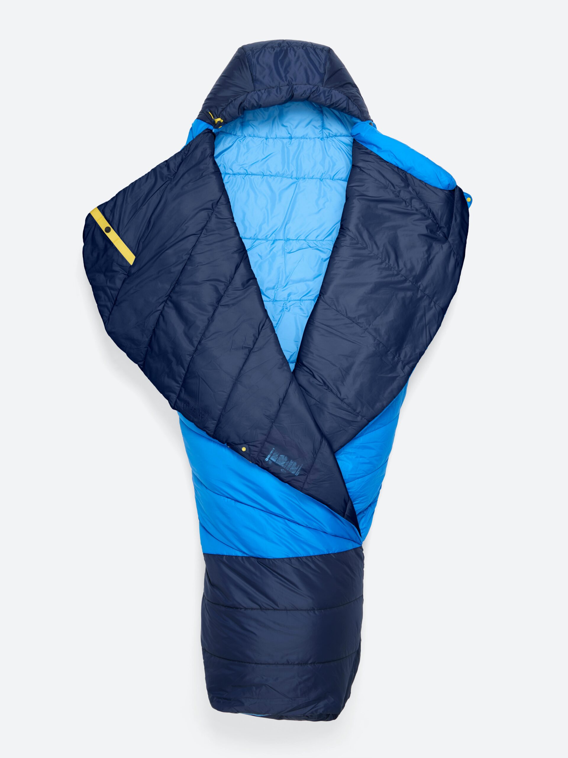 Marmot Wraptor Synthetic 20° Long Sleeping Bag in Dark Indigo/Bleu D'Azure - Image 6