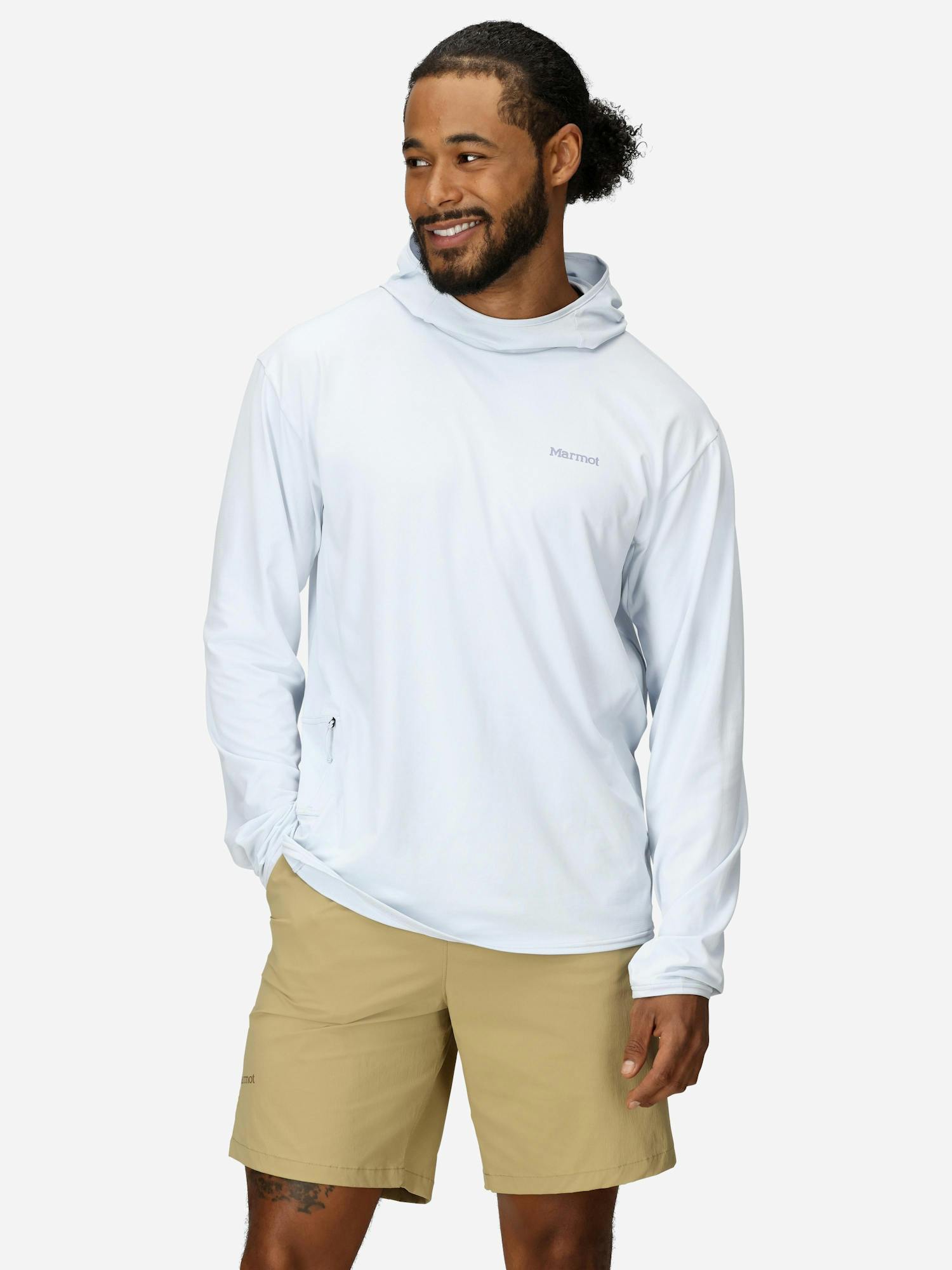 Marmot Men's AirExchange UPF 50 Hoody in Vapor