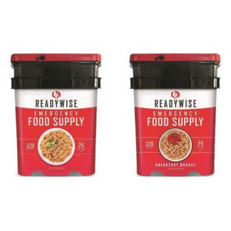 ReadyWise Emergency Food Supply Breakfast & Entree Pack, 240 Servings