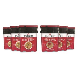 ReadyWise Emergency Food Supply Breakfast & Entree Pack, 720 Servings