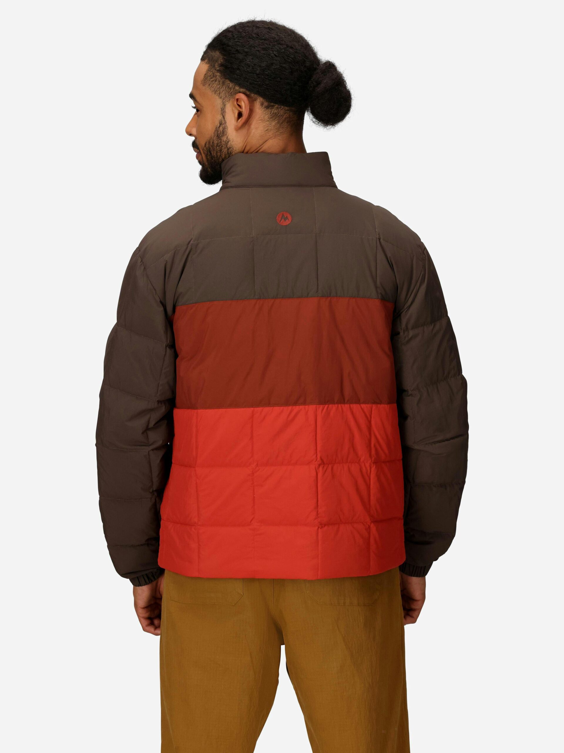 Marmot Men's Ares Down Jacket (Fall 2025) in Hickory Nut/Pecan/Sumac - Image 3