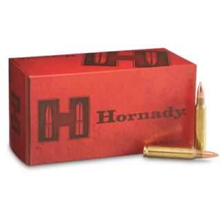 Hornady InterLock Rifle, .223 Rem., FMJ-BT, 55 Grain, 50 Rounds