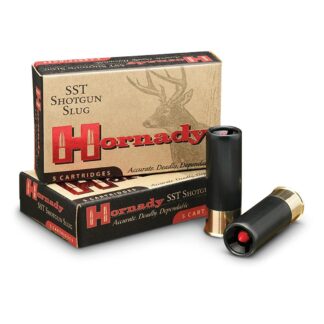 5 rounds of Hornady SST Lite 12 Gauge 2 3/4" Shotgun Slugs