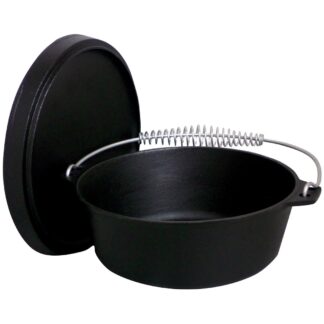 King Kooker 8 - qt. Cast Iron Dutch Oven with Lid