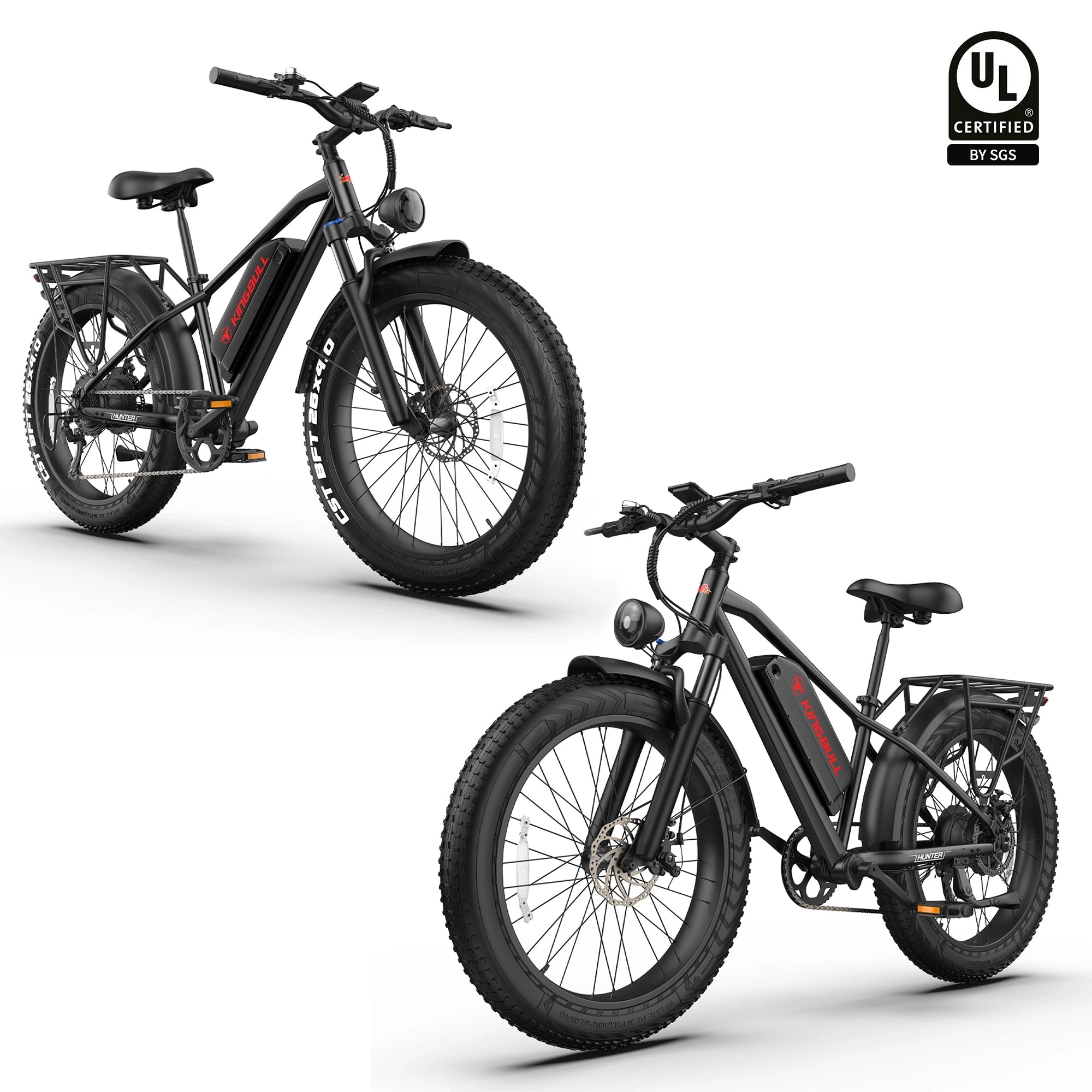 Double Kingbull Hunter 2.0S Electric Bike Combo
