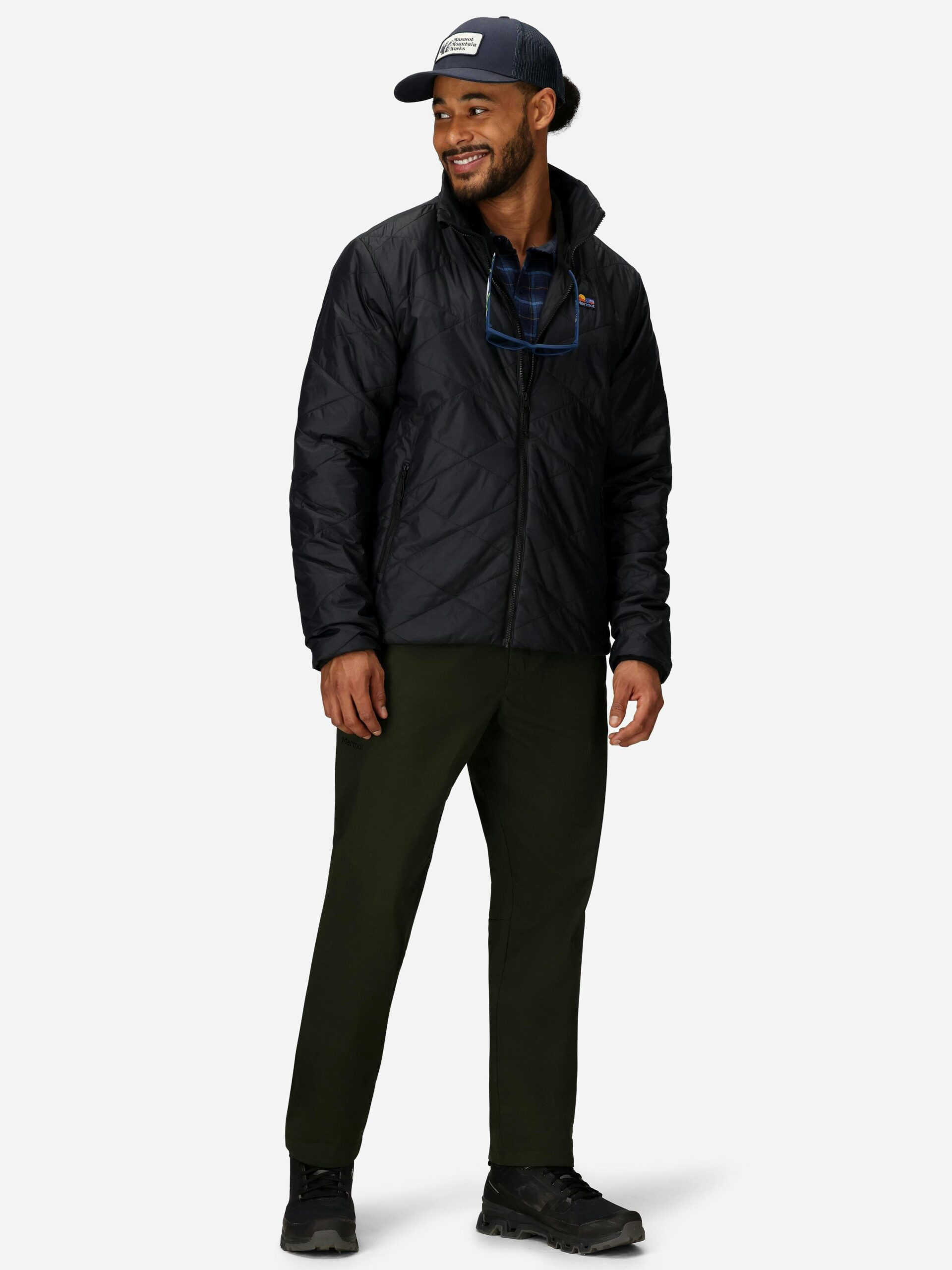 Marmot Men’s Onward Insulated Jacket in Black - Image 4