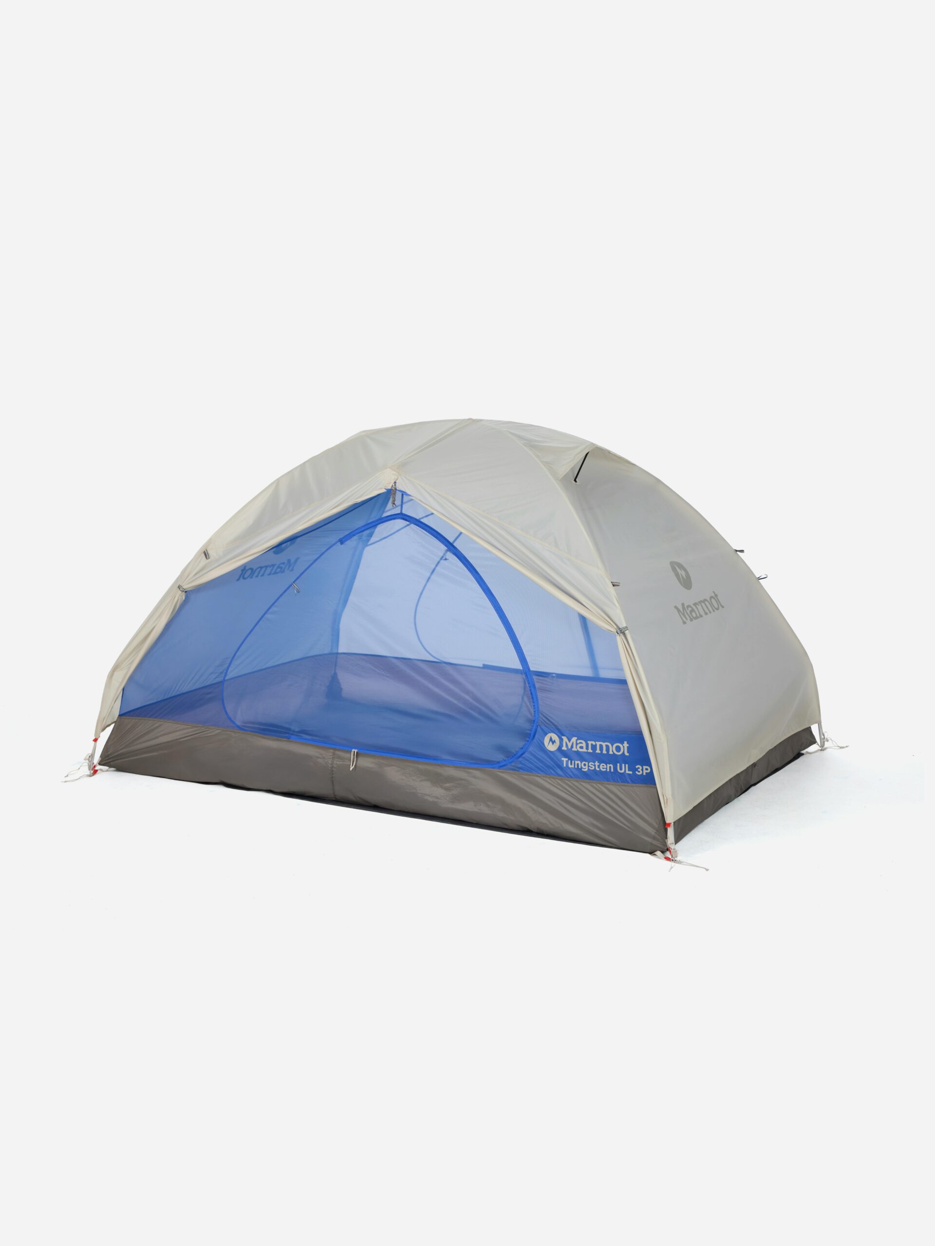 Marmot Tungsten UL 3-Person Tent in Birch Bark/Trail Blue - Image 4