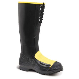 Men's LaCrosse® 16" Meta-Pac™ Work Boots with Steel Toe / Steel Midsole / Metatarsal Guard, Black