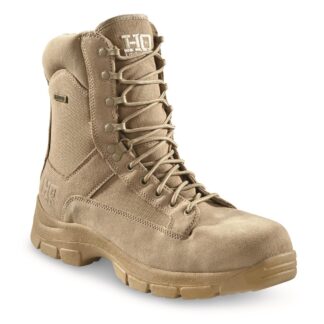 HQ ISSUE Men's Waterproof 8" Side Zip Desert Boots
