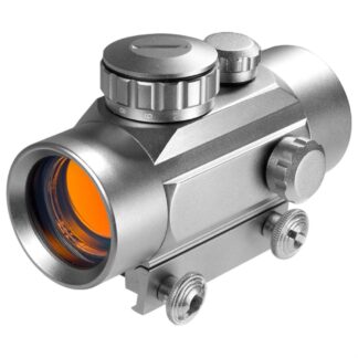 Barska Silver Finish 1x30mm Red Dot Sight