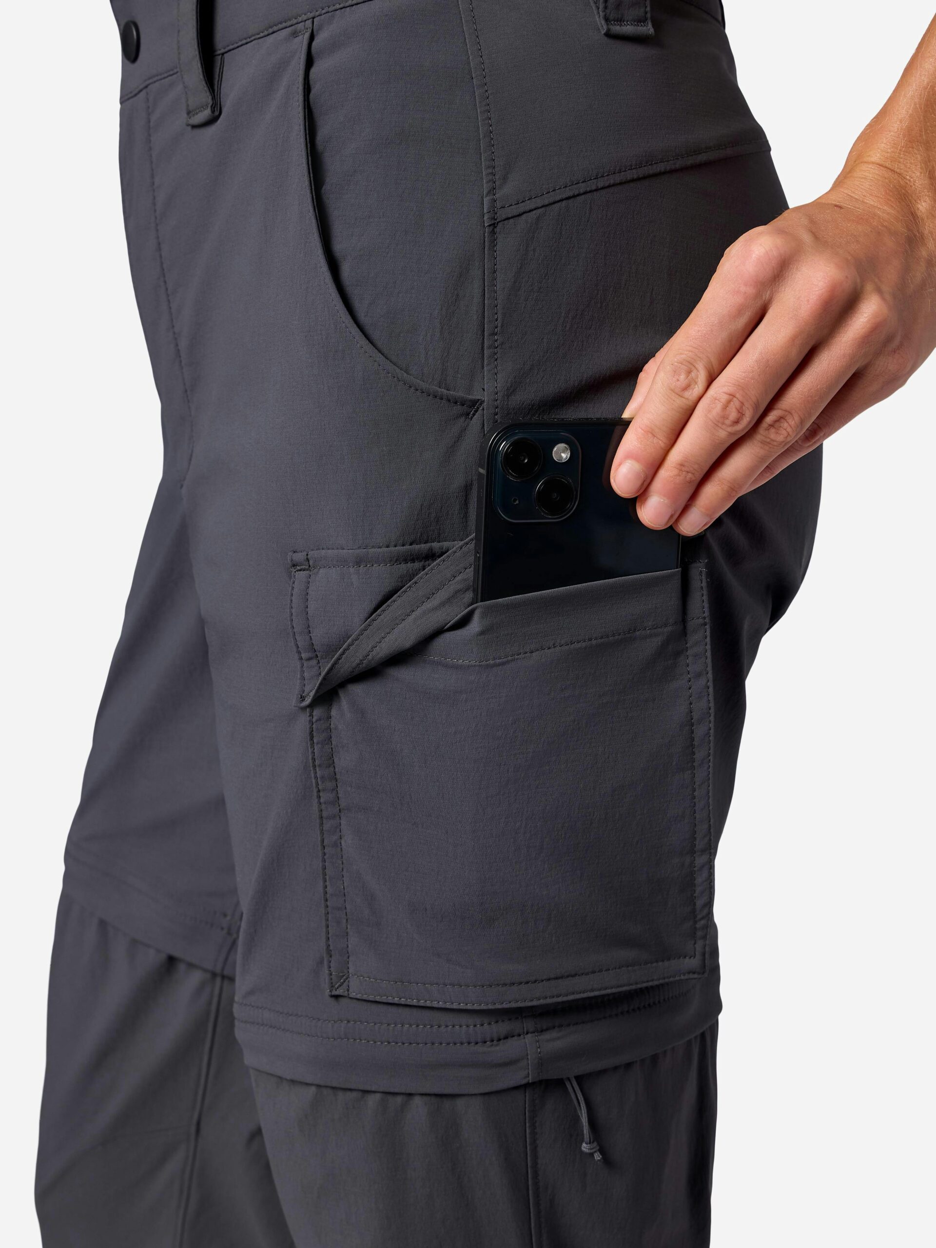 Marmot Women's Trailway Convertible UPF 50 Hiking Pants in Dark Steel - Image 6