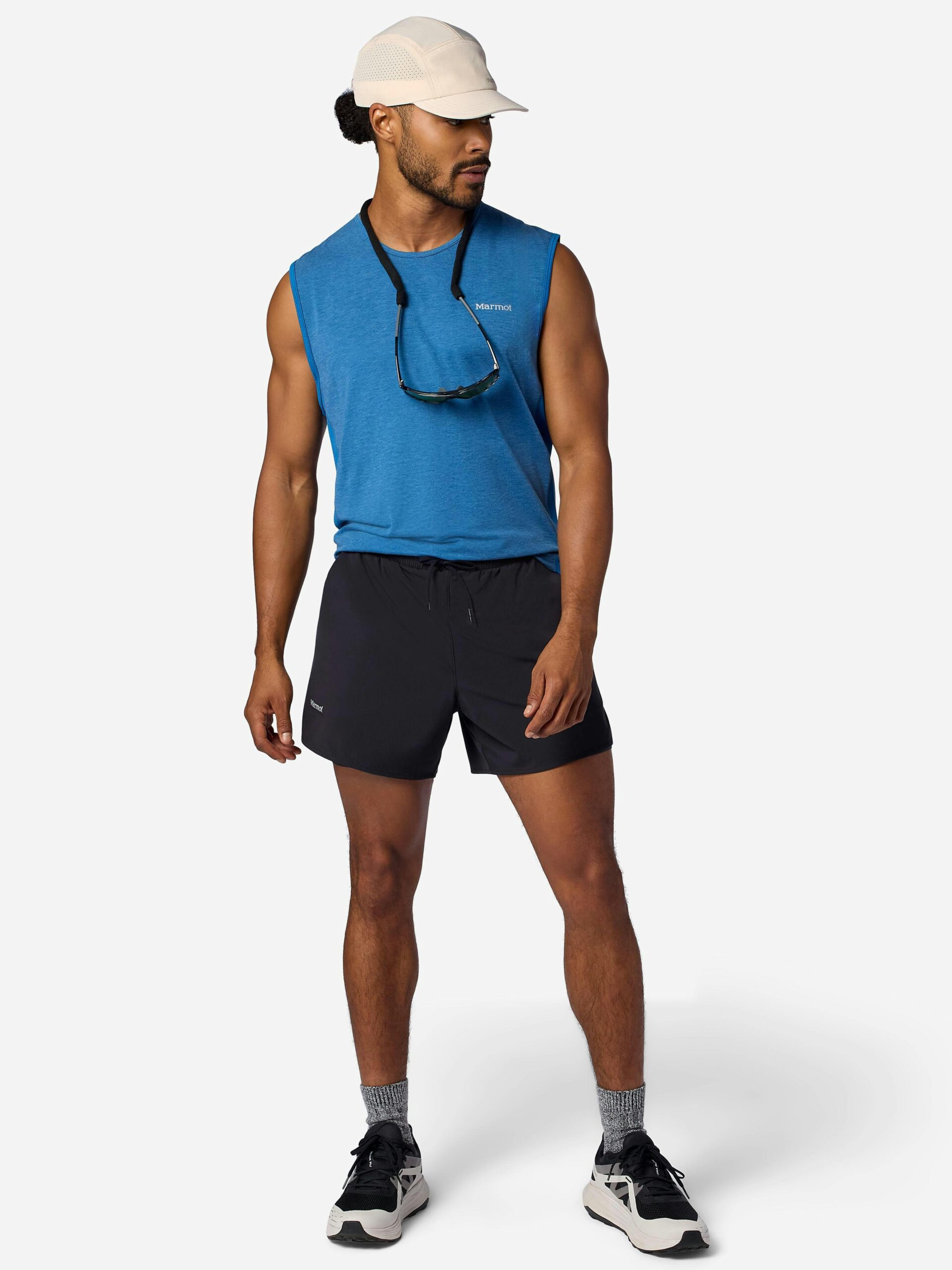 Marmot Men's Unpaved Lined Active Short 5" in Black - Image 5
