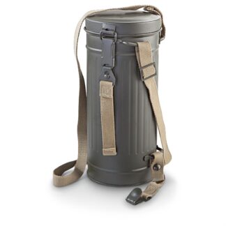 German Military WWII Gas Mask Canister, Reproduction
