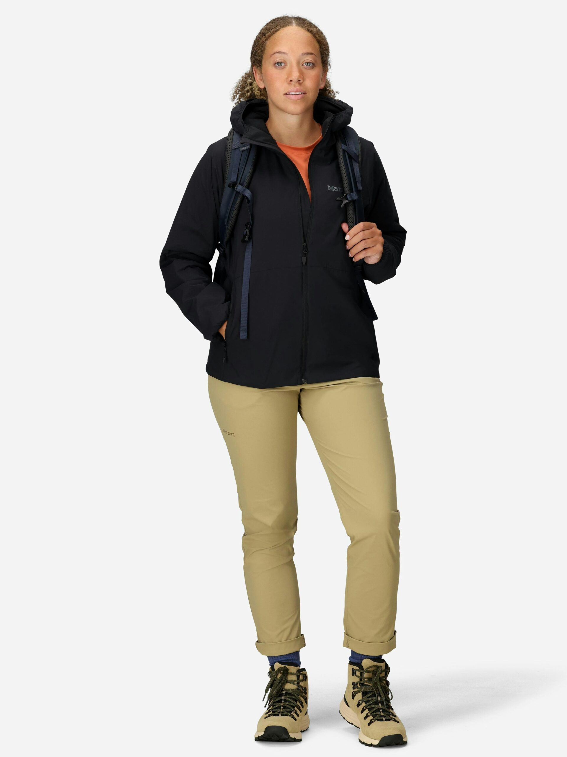 Marmot Women's PrimaLoft® Novus LT Hoody (Fall 2025) in Black - Image 4