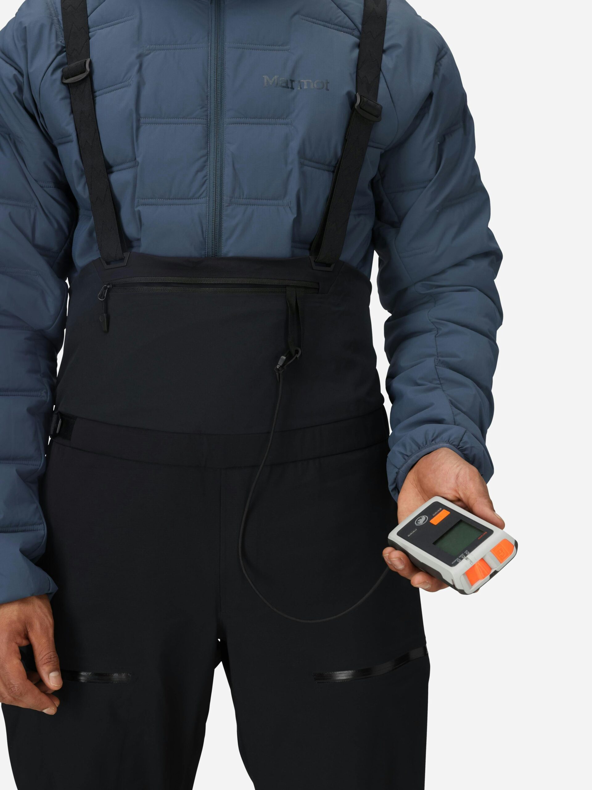 Marmot Solitude UL Bio 1/4 Bib (Fall 2025) in Black - Image 6