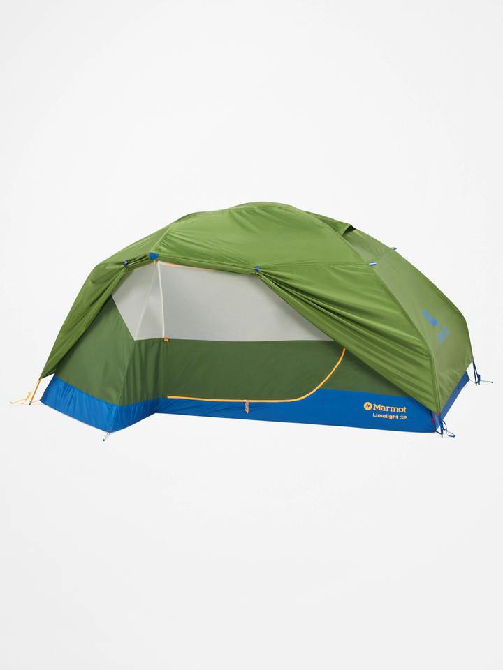 Marmot Limelight 3-Person Tent in Foliage/Dark Azure - Image 4
